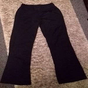 Black performance pants